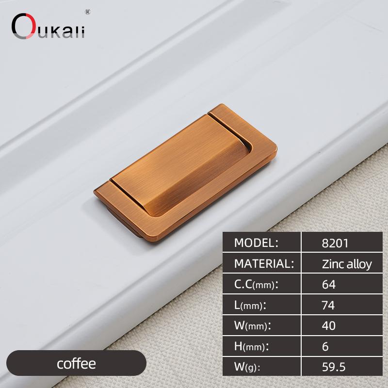 Modern Gold Finish Drawer Cabinet Handle Kitchen & Bedroom Dresser Door Pulls Office Use