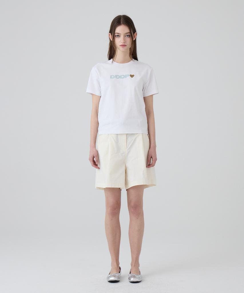 DANGLEDROP Dgdp Bermuda Cotton Shorts_Ivory