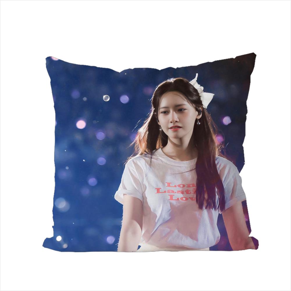 

Singer Lim Yoona Pillow Case For Car Sofa Decorative Home Doublesided Print Plush Square Throw Pillow Cushion Cover 30x30cm