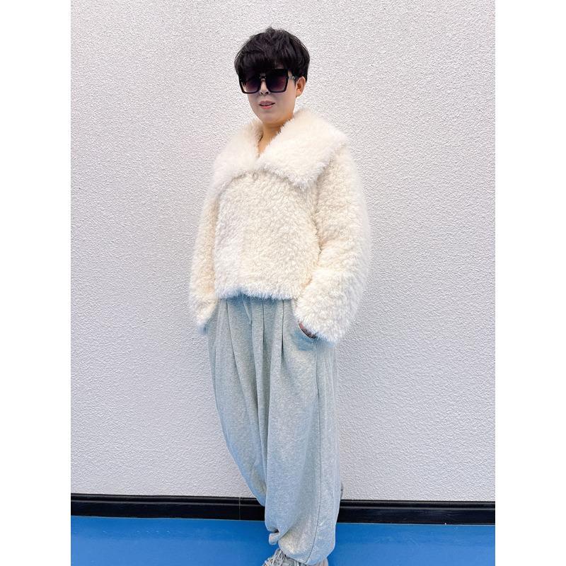 Fur integrated jacket women's winter new fashion versatile environmentally friendly short Mao Mao jacket