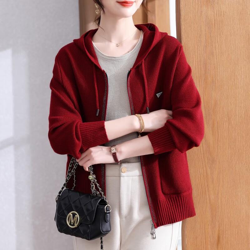 

XUEXI Women s Autumn Knit Long Sleeve Top 2XL