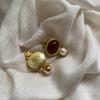 New French Retro Earrings Women's Earrings Light Luxury Niche High-end Cold Wind Earrings Temperament Earrings