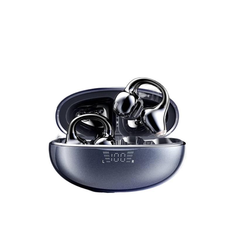 SK39 Bluetooth In-Ear Earphones 2025: Ultra-Long Battery, Noise Reduction, Clip-On Design for Gaming & Sports