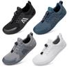2025 Herren Barfußschuhe mit breiter Zehenbox Minimalistische Schuhe Slip-On Lauf-Sneaker Trailrunning-Schuhe zum Wandern Outdoor