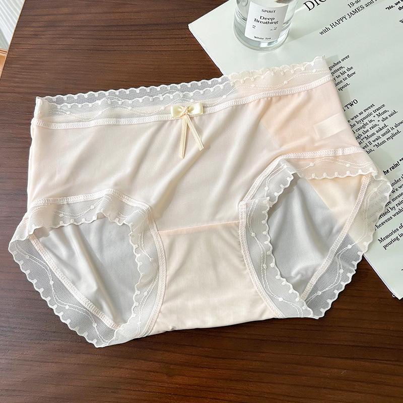 

Japanese-Style Seamless Mid-Waist Panties: Breathable, Thin, Sexy, Pure Cotton Crotch XL (120-140 lbs)
