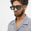 Occhiali da Sole ASCARI Unisex alla Moda Fatti a Mano in Acetato - Protezione Solare Versatile per Feste e Vacanze