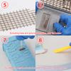 Assembly Architectural Model Sand Table Architectural Building Model Brick Concrete Building Villa Diorama Scale Model Kit 1/35