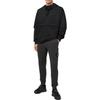Stone Island FW22 Side Logo Patch Drawstring Casual Knit Sweatpants Men Bottoms Dark-Gray 771564520-V0065