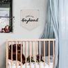 Lacama Long Live Boyhood Linen Banner,Vintage Boy Room Toddler Decor,Boy Bedroom Wall Hanging Banner Pennant Flag Decor for Nursery Playroom,12.4x14
