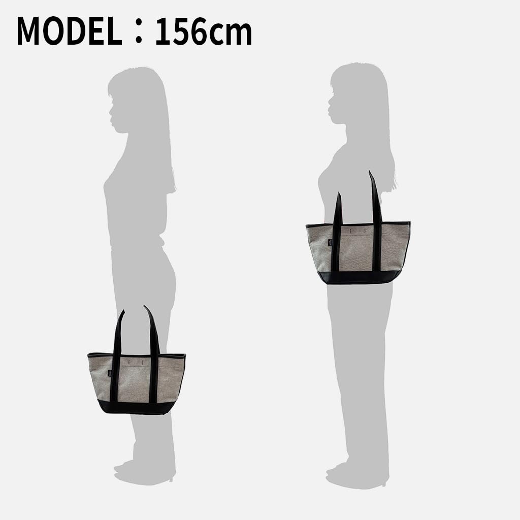 Porter Boyfriend Tote Chambray Tote Size Bag, S, 877-18541, Beige/40