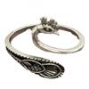 Adjustable Vintage Phoenix Ring Women Men Oxidized Plated Geometric Statement Jewelry