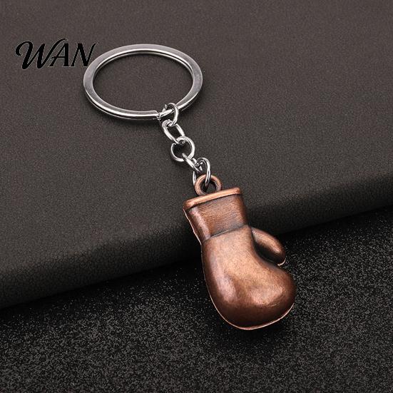 Boxing Glove Keychain Gloves Keychain, Mini Cute Sports Key Chain, Sport Retro Holder Ring Pendant, Bag Backpack Decor for Men Women Party Gifts