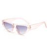 New fashion cat eye sunglasses ins Internet celebrity personality versatile rice nail glasses European and American trend sunglasses women