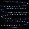Christmas Hanging Snowflakes Decorations, 4pcs 3D Iridescent Paper Snowflakes Garland For Winter Wonderland Frozen Christmas Birthday Party Decoration
