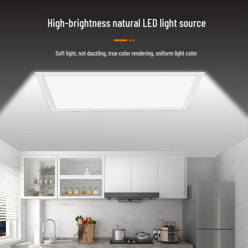 Jinggong Ultra-thin LED Integrated Ceiling Panel Light