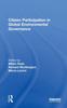 The Citizen Participation In Global Environmental Governance Book