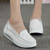 Spring Summer Shake Out Single Women Shoes The Nurse's Shoes White and Platform Woman's Shoes Breathable Hollow