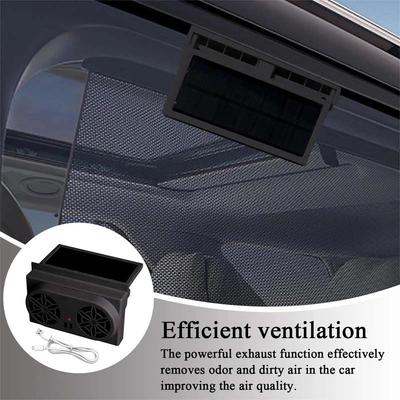 Nouveau Refroidisseur de Voiture à Énergie Solaire Radiateur de Fenêtre Ventilateur d'Extraction Aération de Voiture Radiateur Ventilateur de Refroidissement Système de Refroidissement pour Voiture