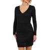 Womens/Ladies Long-Sleeved Mini Dress