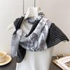 Luxury Satin Silk Shawl Square Women Scarf Tie Wraps Neckerchief Scarves Lady Headband Bandana Foulard 70x70cm