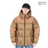 The North Face Windstopper Nuptse Hoody Down Utility Size L Jacket, Brown,