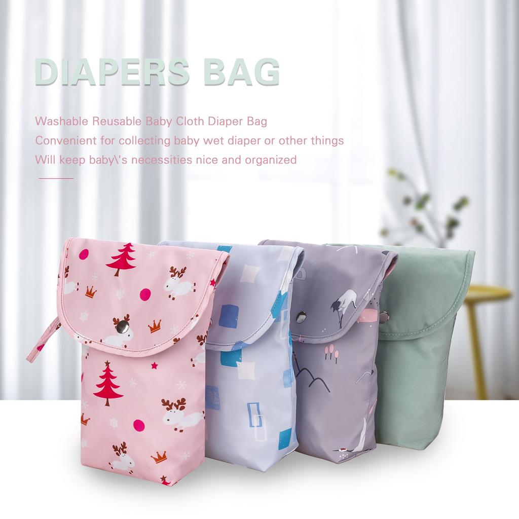 Waterproof Reusable Baby Diaper Bag Mommy Storage Organizer Travel Diaper Backpack for Baby Changing Bag Baby Care Accessories