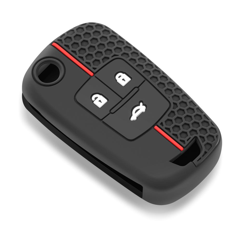 New Car Flip Key Case Cover Shell for Chevrolet Cruze Aveo Trax Sail Malibu Captiva Opel Vauxhall Astra J Corsa Insignia Mokka