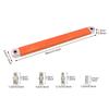 Ratchet Torque Extension Wrench,Car Spanner Mixed Multifunction Dynamics Hand Tools,Set Professional Zero Offset Extension Wrenc