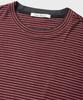 NONBLANK Striped Crop Hs T-Shirt_Red