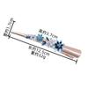 Headgear Spring And Summer High-End Hairpin, Women'S Adult Hairpin Alloy Paint Summer Disc Hair Ponytail Horn Clip