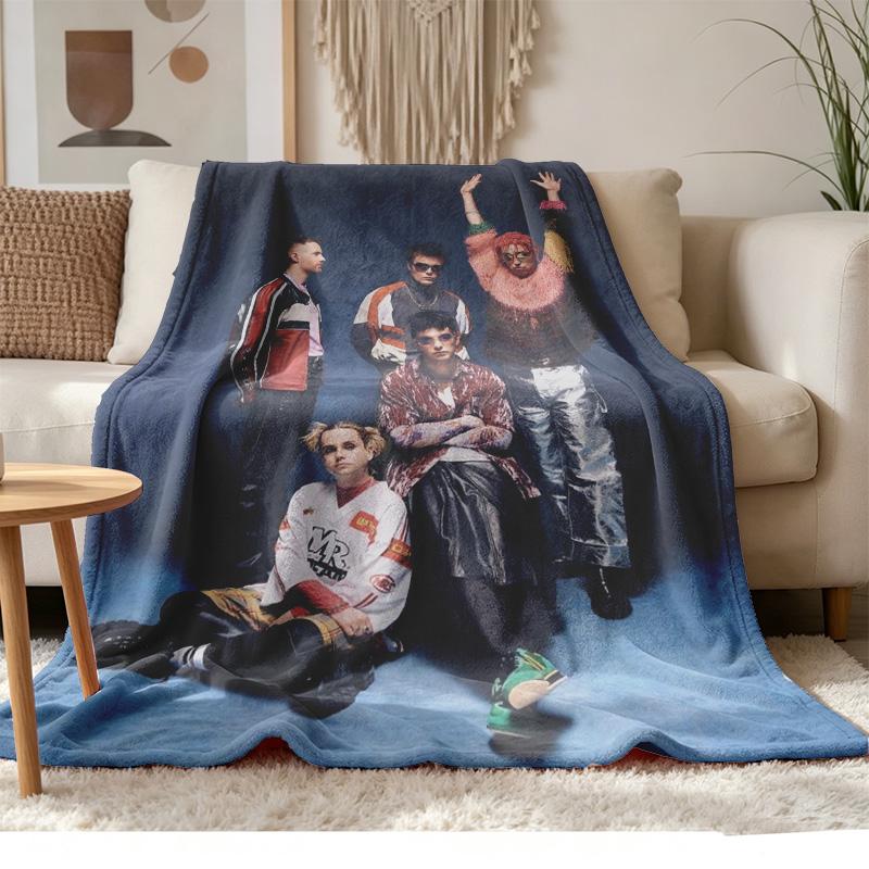 fontaines d.c. Soft and comfortable flannel Suitable for sofas living rooms outdoor camping travel and also makes a great anniversary gif
