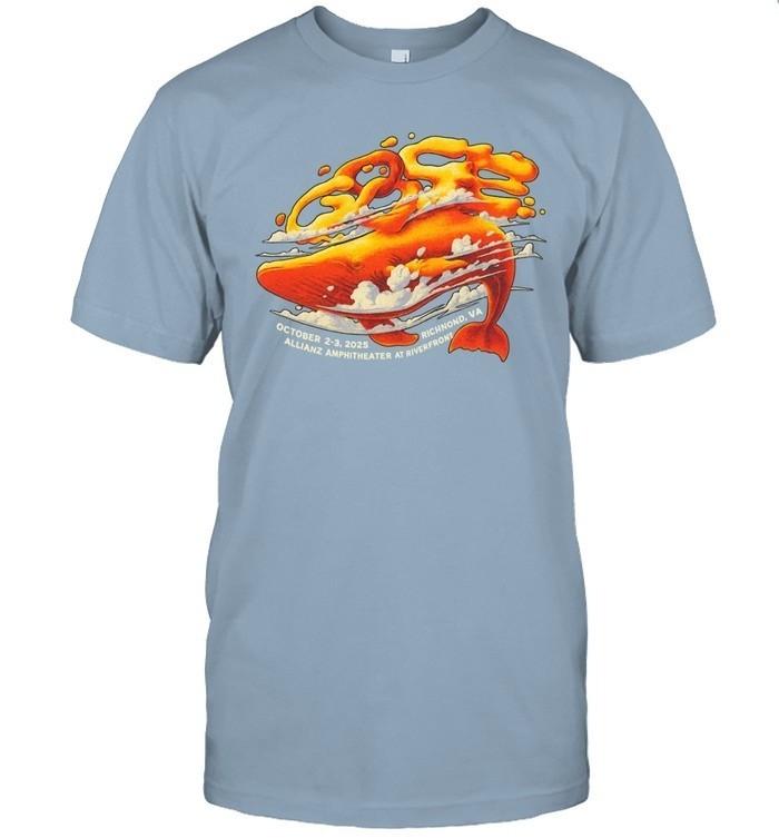 

Goose T-Shirt Richmond VA Oct 2-3 2025 Concert Tour Tee Band Shirt 4XL