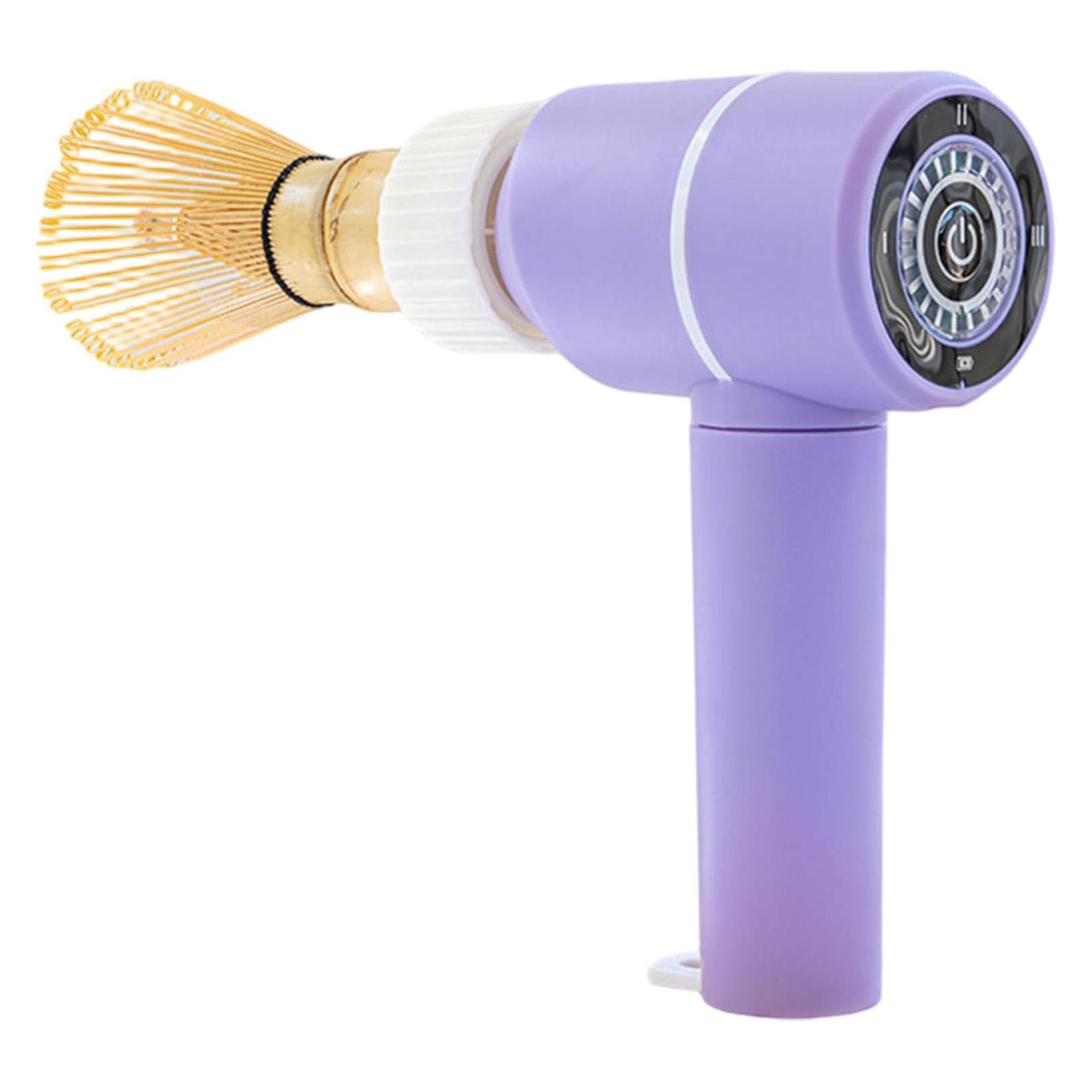 

Plastic Matcha Whisk Say Goodbye To Noise And Clutter Fast Charging 3-Speed Control Matcha Mixer