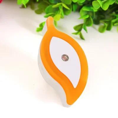 

Wireless LED Night Light Mini EU Plug Light Control Sensor Square/Leaf Type/Heart Type Night Lights For Children s Room Bedroom EU