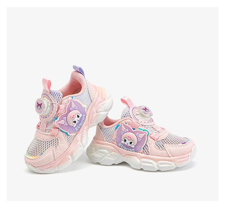Kaiti Cat Children's Shoes Cute Cartoon Lighting Shoes 2026 Spring/Summer Girls' New Thick Bottom Dad Shoes