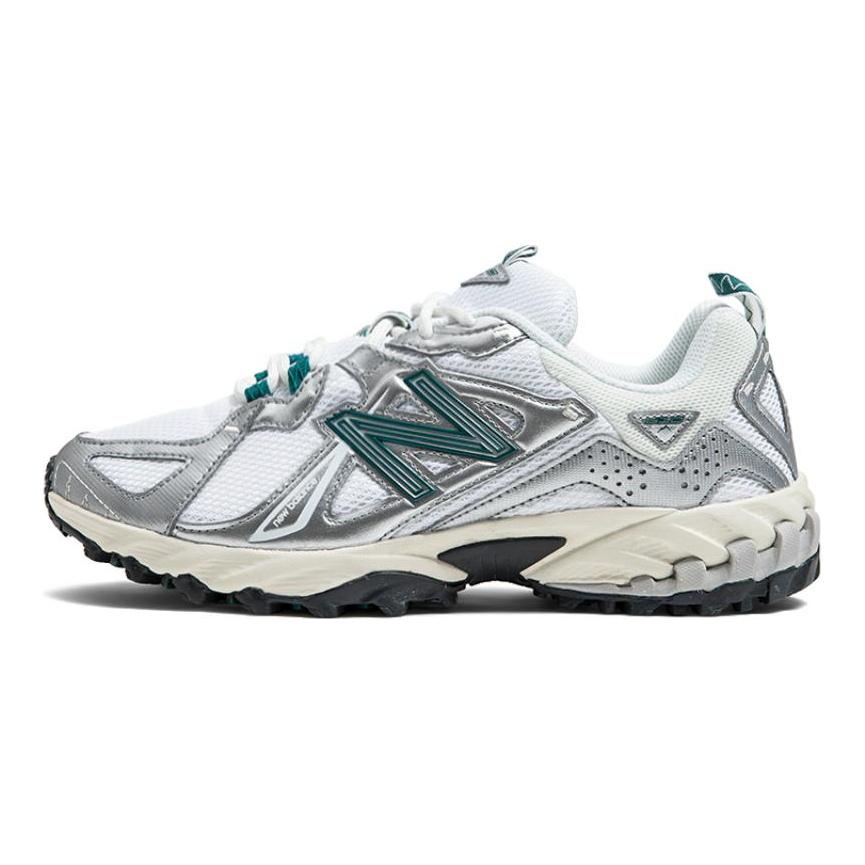 New Balance 610 Stříbrné Metalické Zelené Odrazové Tenisky ML610TAE