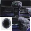 ECSiNG Furry Mic Wind Screen Muff for Zoom H5 H6 Portable Digital Recorder Outdoor Microphone Wind Cover Shield Pop Filter