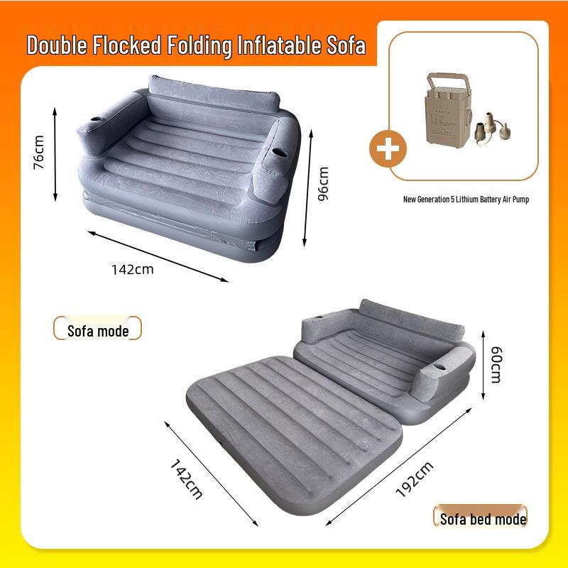 Portable Outdoor Inflatable Sofa Bed and Camping Air Cushion