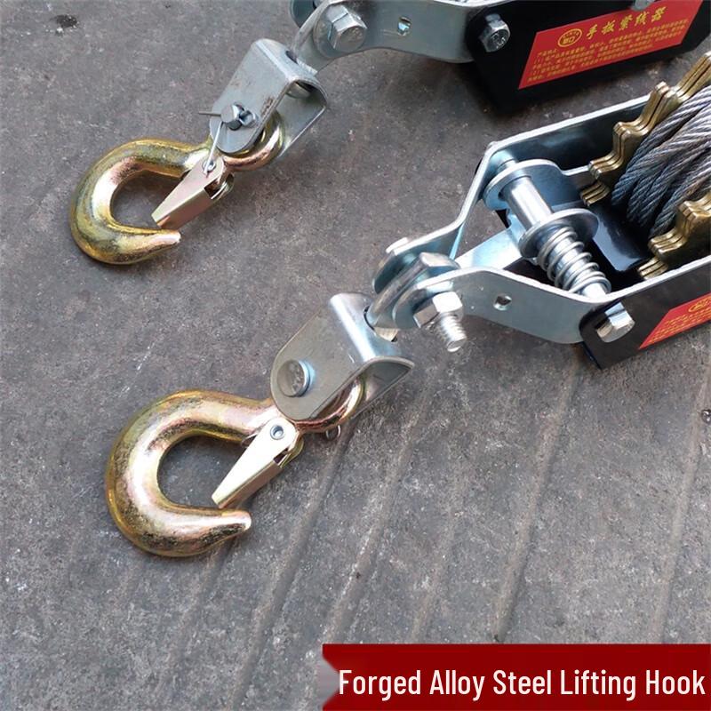 Hengdanda Double Hook Ratchet Wire Rope Tightener