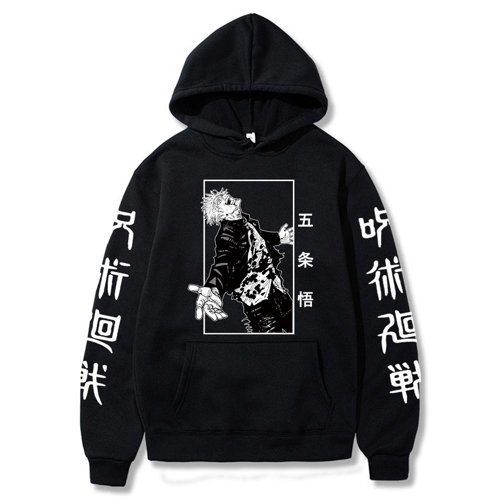 Anime Hoodies Jujutsu Kaisen Sweatshirt Satoru Gojo Sweatshi