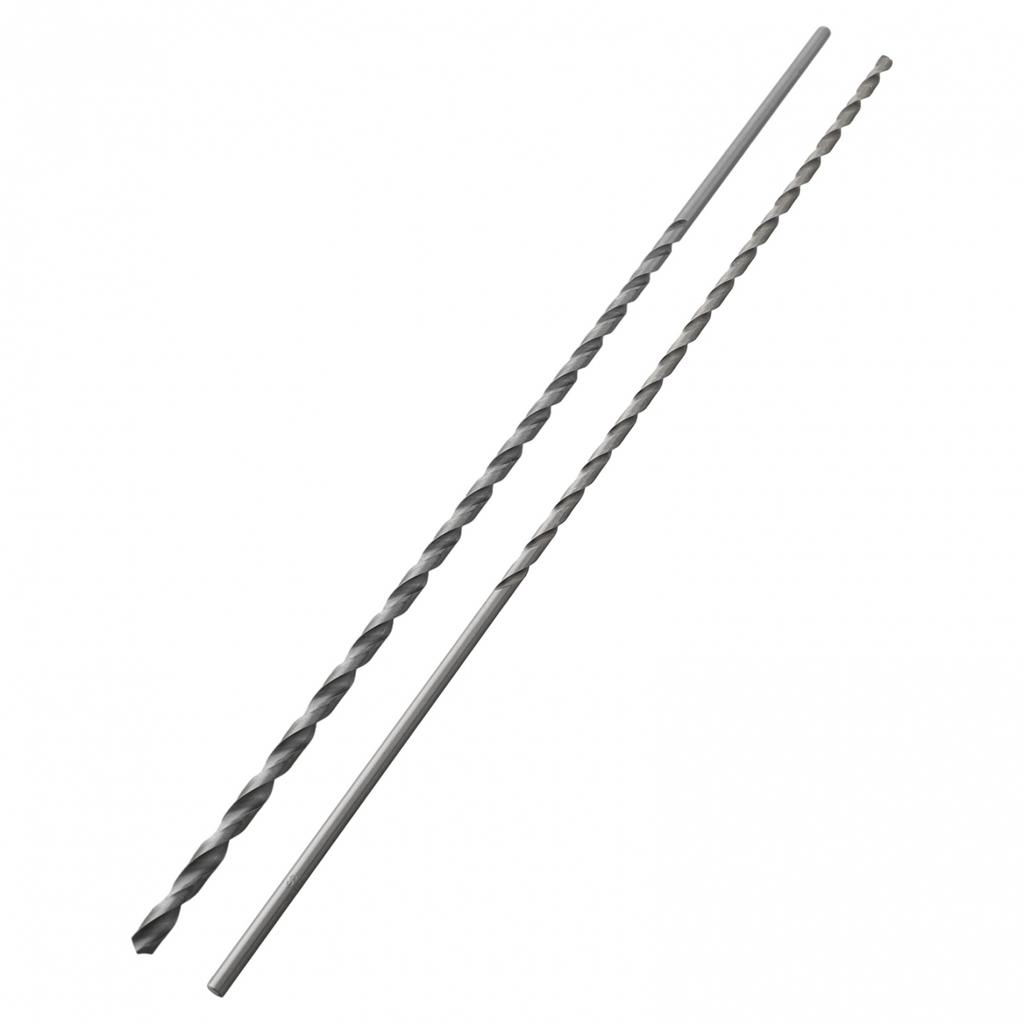 300mm Extra Dlouhá Série Mini HSS Kovové Vrtáky 2.0-6.0mm Válcová Stopka