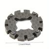 2PCS Power Tool Replacement Oscillating Saw Blade Starlock Adapter Multi-Tool Shank Adapter for Multimaster Power Tools.