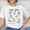 Unisex Unisex Funny Bird Meme I Love Tits T Shirt Cotton Graphic Printed TShirt Top Clothing