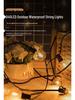 Waterproof G40 String Lights: Energy-Saving LED Outdoor Garden & Christmas Décor for Camping
