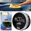 Crystal Black Wax Paste Car Shine Wax Crystal Clear Polishing Detail Scratches Wax Protection Wax Car Shine Long-Lasting Re V1Q2