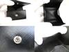 Authentic PRADA Saffiano Black Leather Coin Case Purse #a883  Refurbished