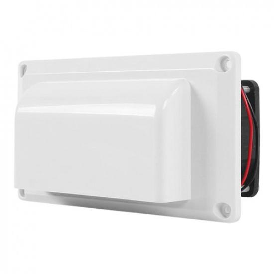 Motorhome Trailer Side Air Vent Ventilation Exhaust Fan RV DC12V For Trailer white # low power
