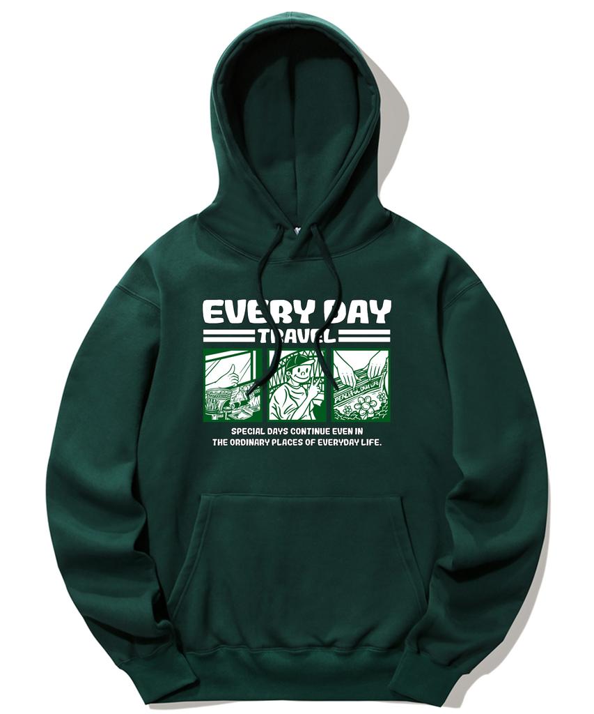 Everday Cartoon Graphic Hoodie - 9 Colors (Type B)