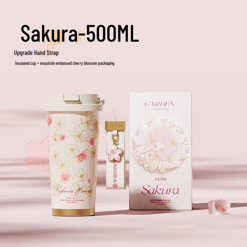 Germ 500mL Women s Dual-Drink Insulated Mug with Straw