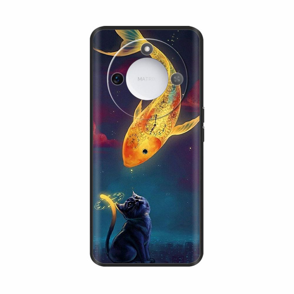 For Honor X60 Case Honor X60 Pro BRP-AN00 Cute Cartoon Painted Cover Soft TPU Phone Case For Honor X60 Pro X60Pro X60i 5G Bumper